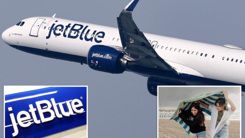 No sun on your vacation? JetBlue will reimburse you for ‘significant rainfall’