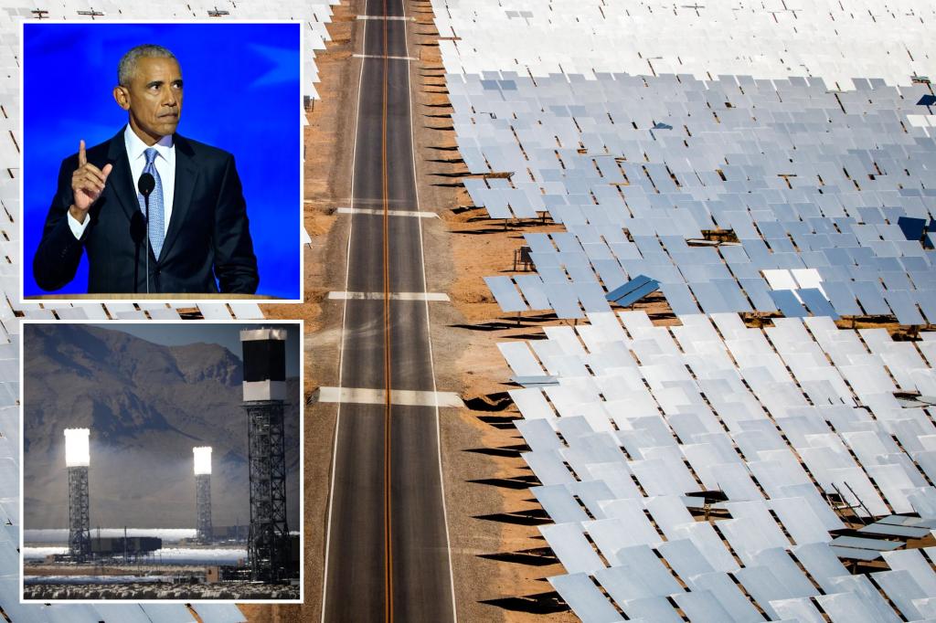 California Ivanpah Solar Power Facility created by Obama blasted as disaster