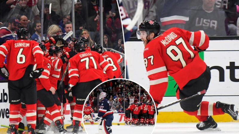 Canada beats Team USA on Connor McDavid’s overtime goal in 4 Nations Face-Off championship