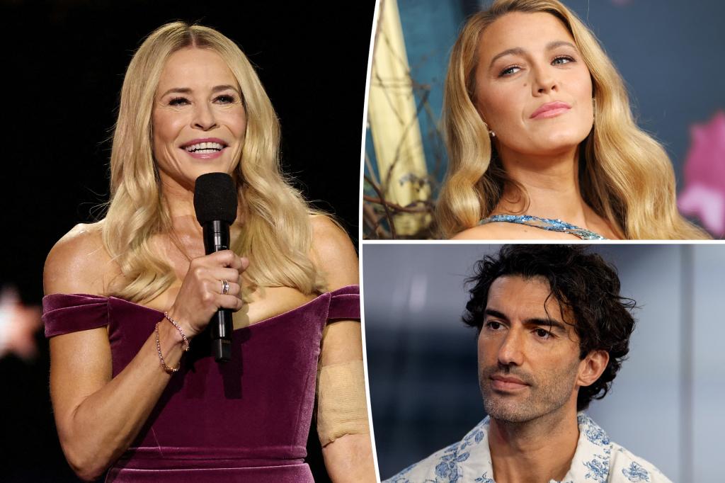 Chelsea Handler jokes about Blake Lively, Justin Baldoni’s legal feud at Critics Choice Awards 2025