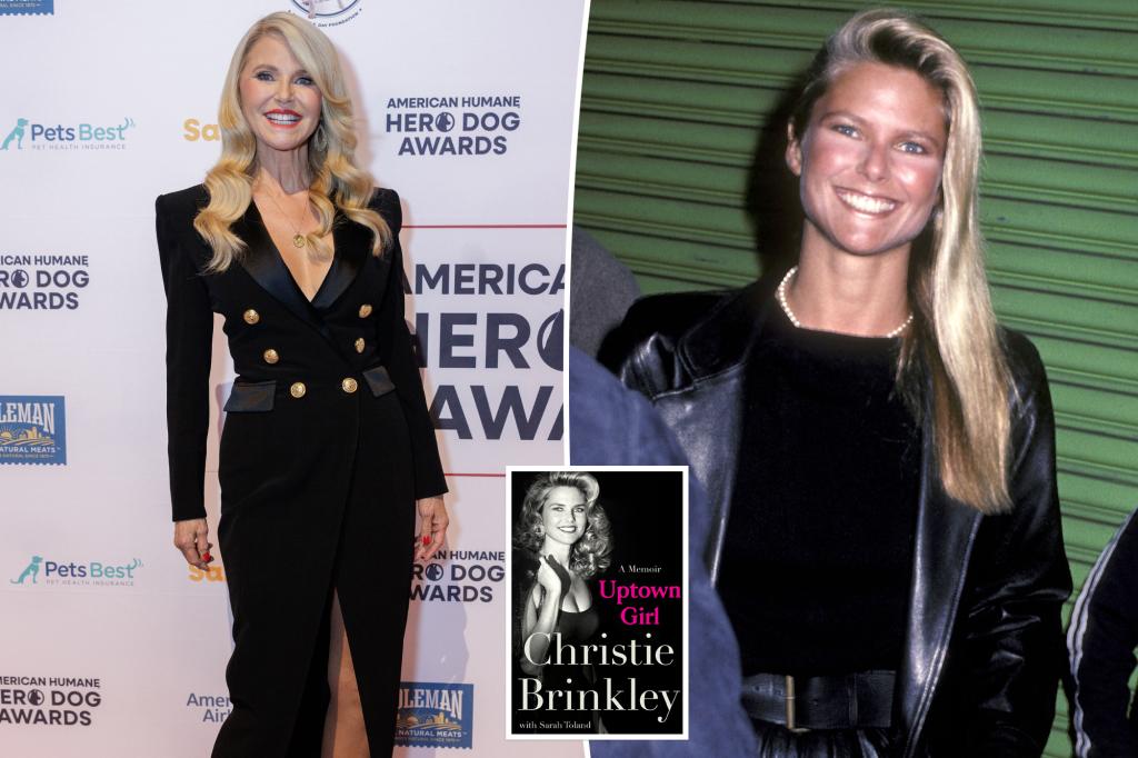 Christie Brinkley announces memoir ‘Uptown Girl’