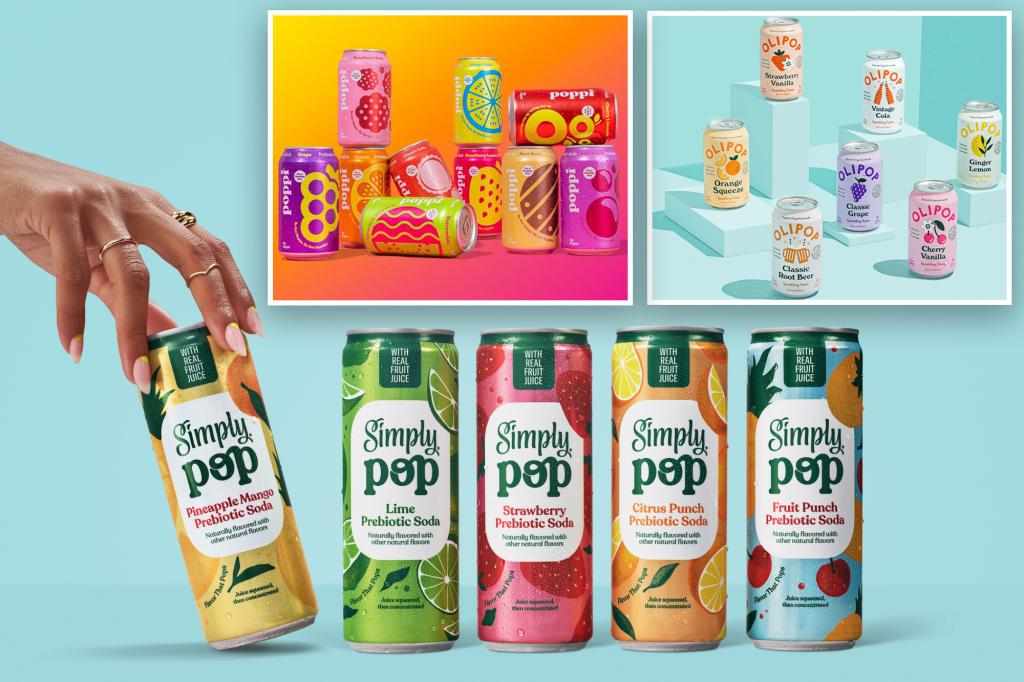 Coca-Cola to launch Simply prebiotic sodas to rival Olipop, Poppi