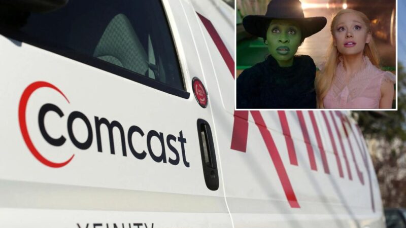 Comcast shares plunge as ‘Wicked’ success offset by big subscriber losses