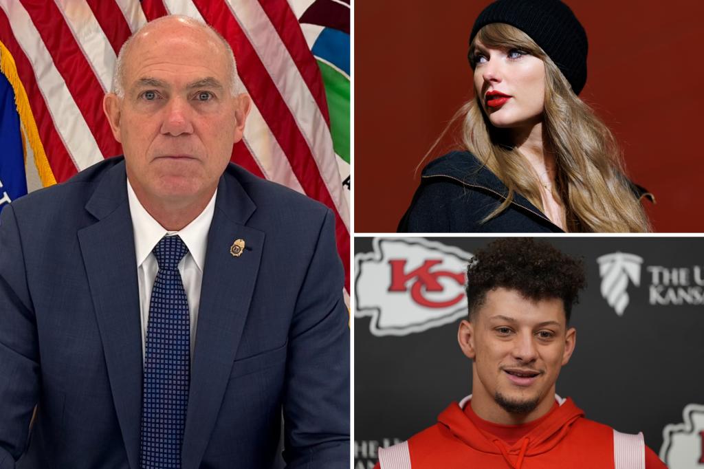 DEA chief calls out Taylor Swift, other celebs for anti-drug assist at Super Bowl: ‘We need their help’