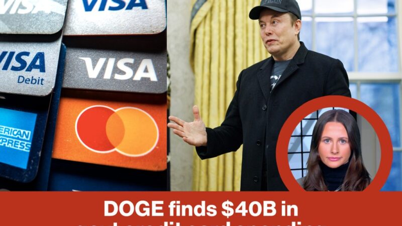 DOGE finds $40B in govt credit card spending | Reporter Replay (Video)