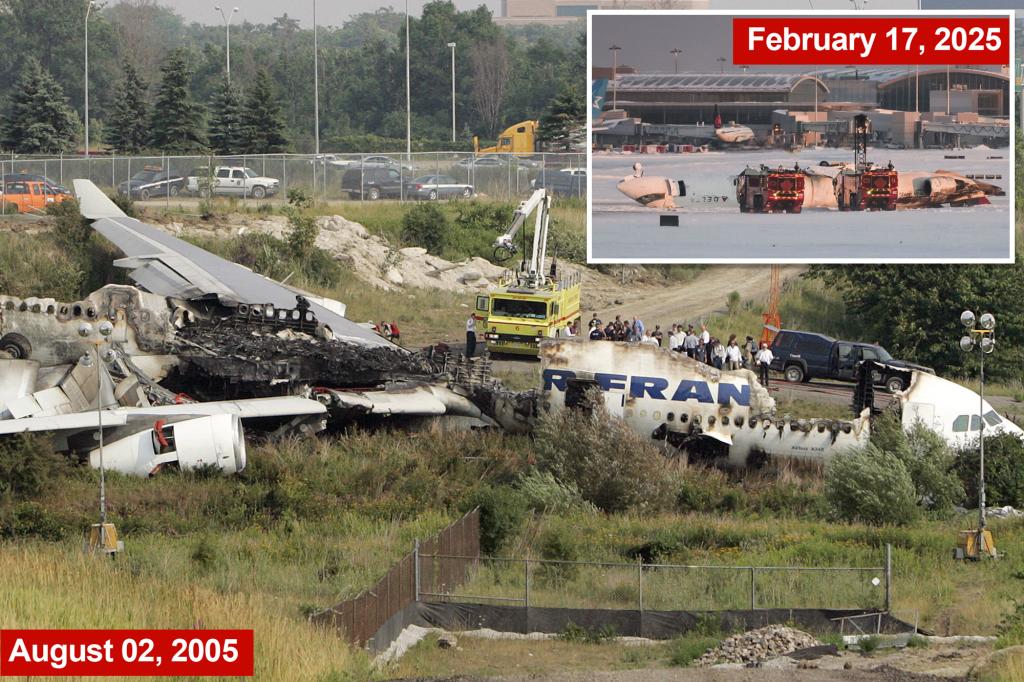 Delta crash at Toronto Pearson International Airport evokes memories of Air France ‘miracle’