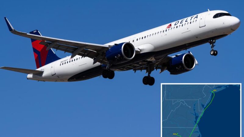 Delta flight from New York to Florida diverted to North Carolina due to ‘odor in the cabin’