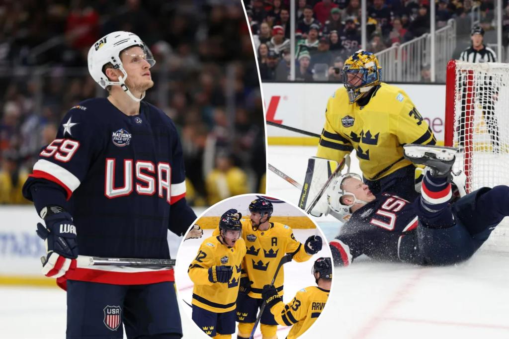 Depleted Team USA falls to Sweden as injury scares mount before final