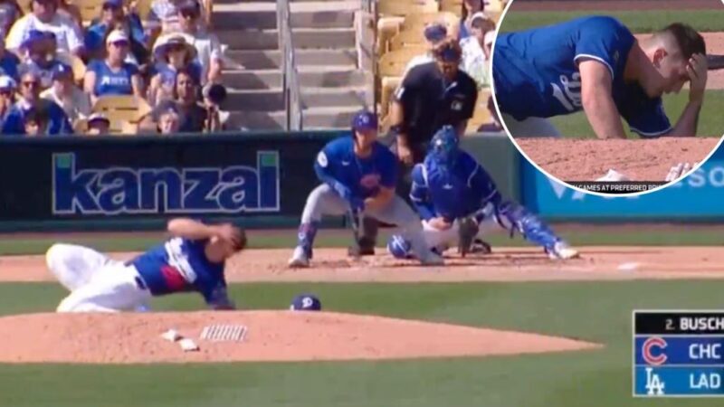 Dodgers’ Bobby Miller hit in head with 106 mph line drive in scary scene