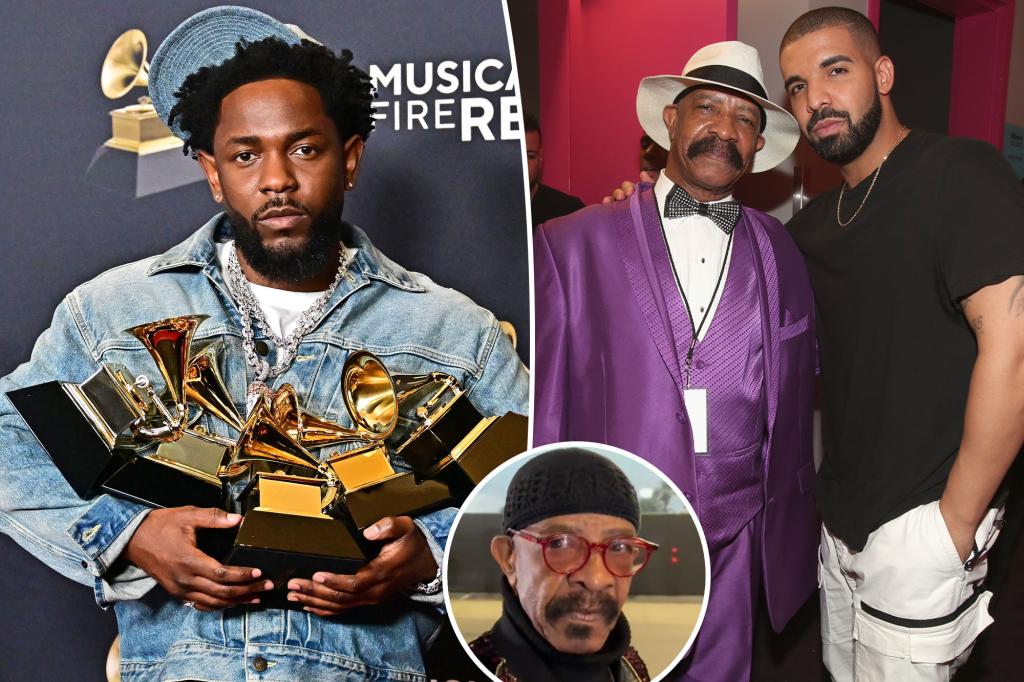 Drake’s dad reacts to Kendrick Lamar’s ‘Not Like Us’ wins at Grammys 2025