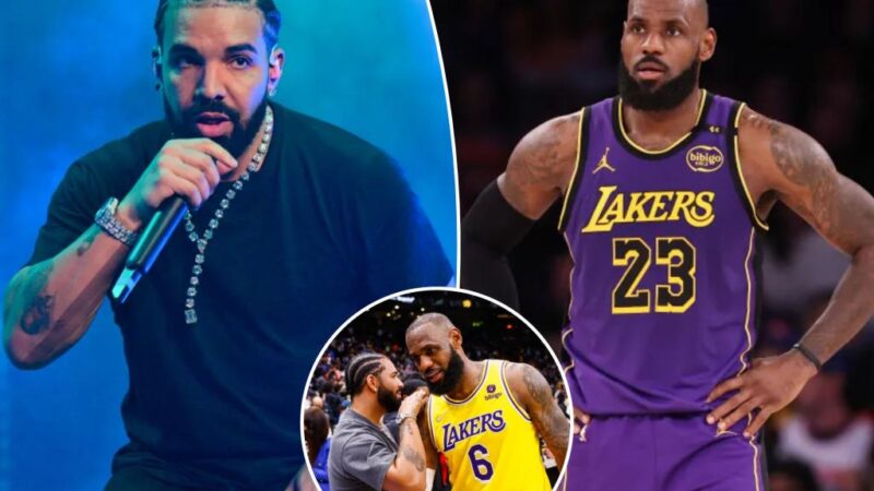 Drake’s lyric change fuels LeBron James feud speculation