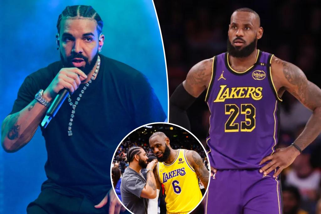 Drake’s lyric change fuels LeBron James feud speculation