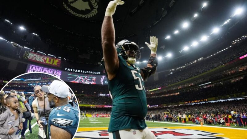 Eagles’ Brandon Graham gets his emotional Super Bowl 2025 swan song