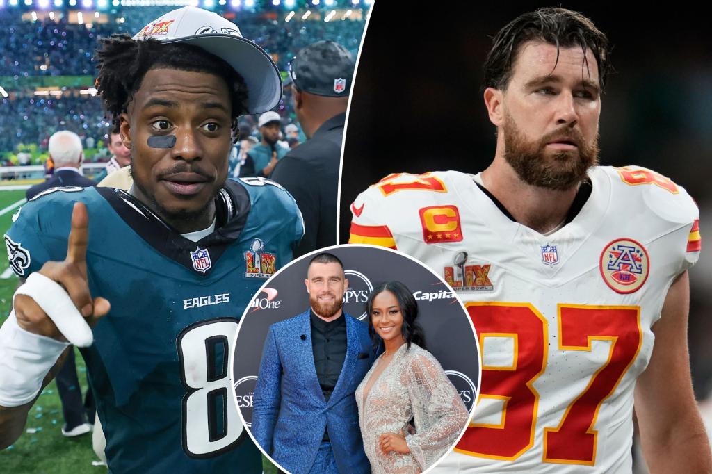 Eagles’ C.J. Gardner-Johnson posts crude message to Travis Kelce