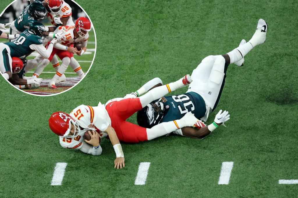 Eagles recreated rare to pummel Patrick Mahomes, win Super Bowl 2025