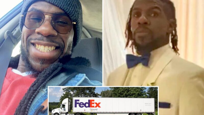 FedEx driver was looking at phone before fatal crash that killed ex-NY track star and 2 kids: report