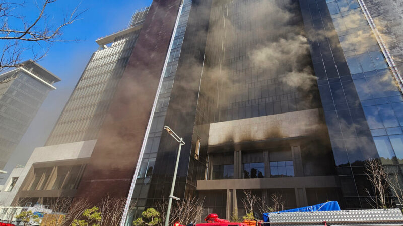 Fire at Busan Resort Construction Site Kills 6