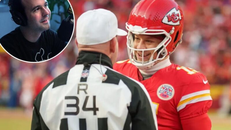 Fired Boston radio host trolls Patrick Mahomes, Travis Kelce over ref drama