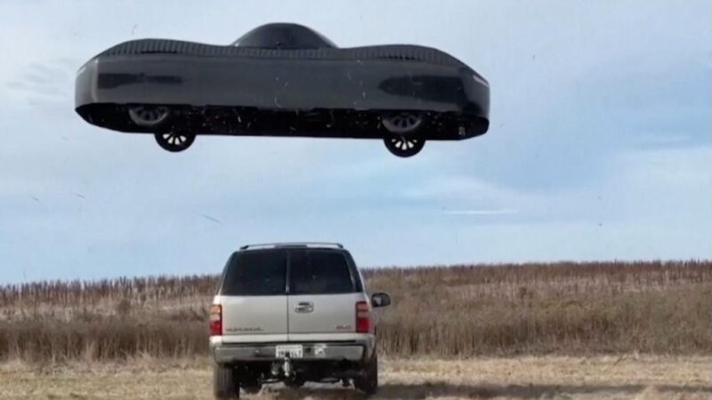 Flying car soars over traffic in astonishing first-ever video: ‘New transportation is possible’