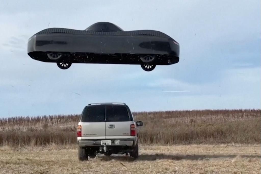 Flying car soars over traffic in astonishing first-ever video: ‘New transportation is possible’