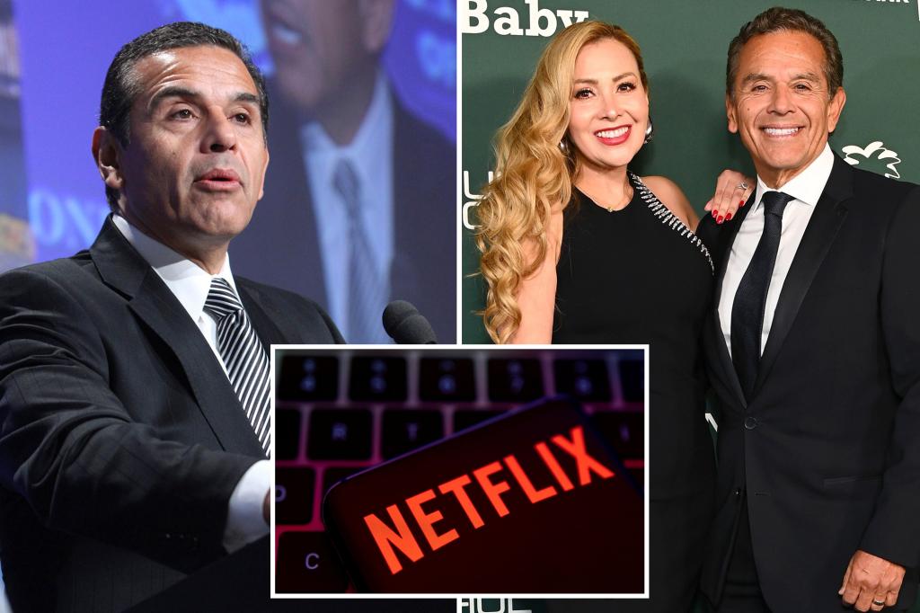 Former LA mayor fights for Netflix account in million-dollar divorce settlement