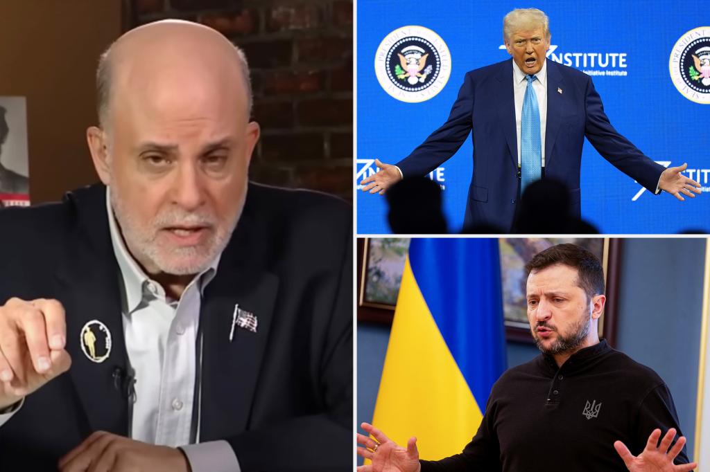 Fox’s Mark Levin criticizes Trump for attacking Zelensky