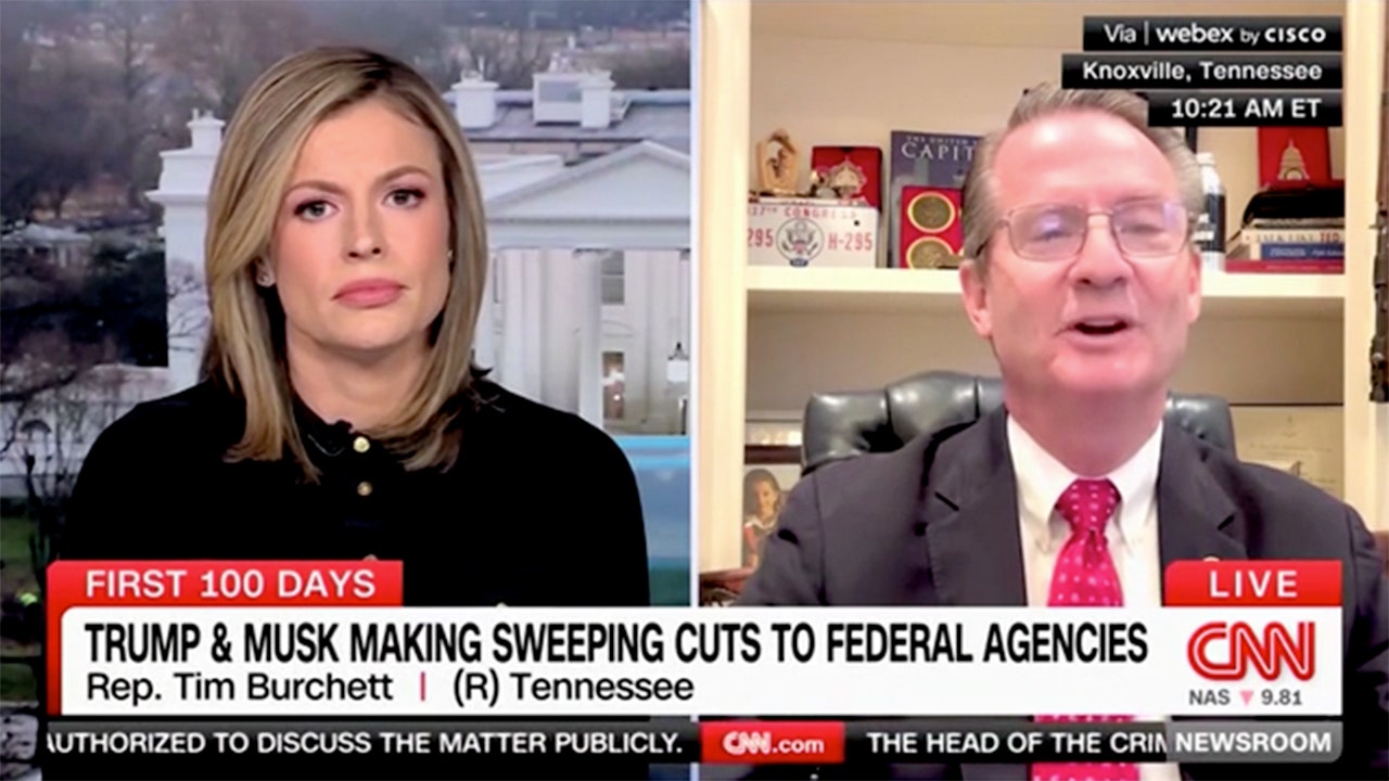 GOP lawmaker butts heads with CNN anchor over DOGE cuts