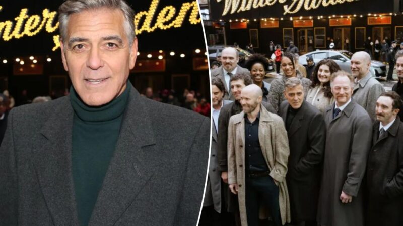 George Clooney is ‘nervous’ ahead of Broadway debut: ‘It’s terrifying’