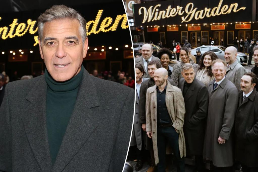 George Clooney is ‘nervous’ ahead of Broadway debut: ‘It’s terrifying’