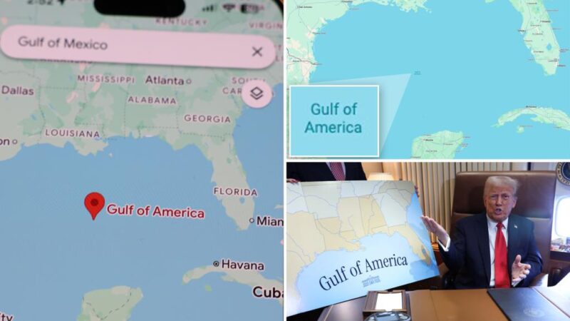 ‘Gulf of America’ now appears on Google Maps after Trump executive order