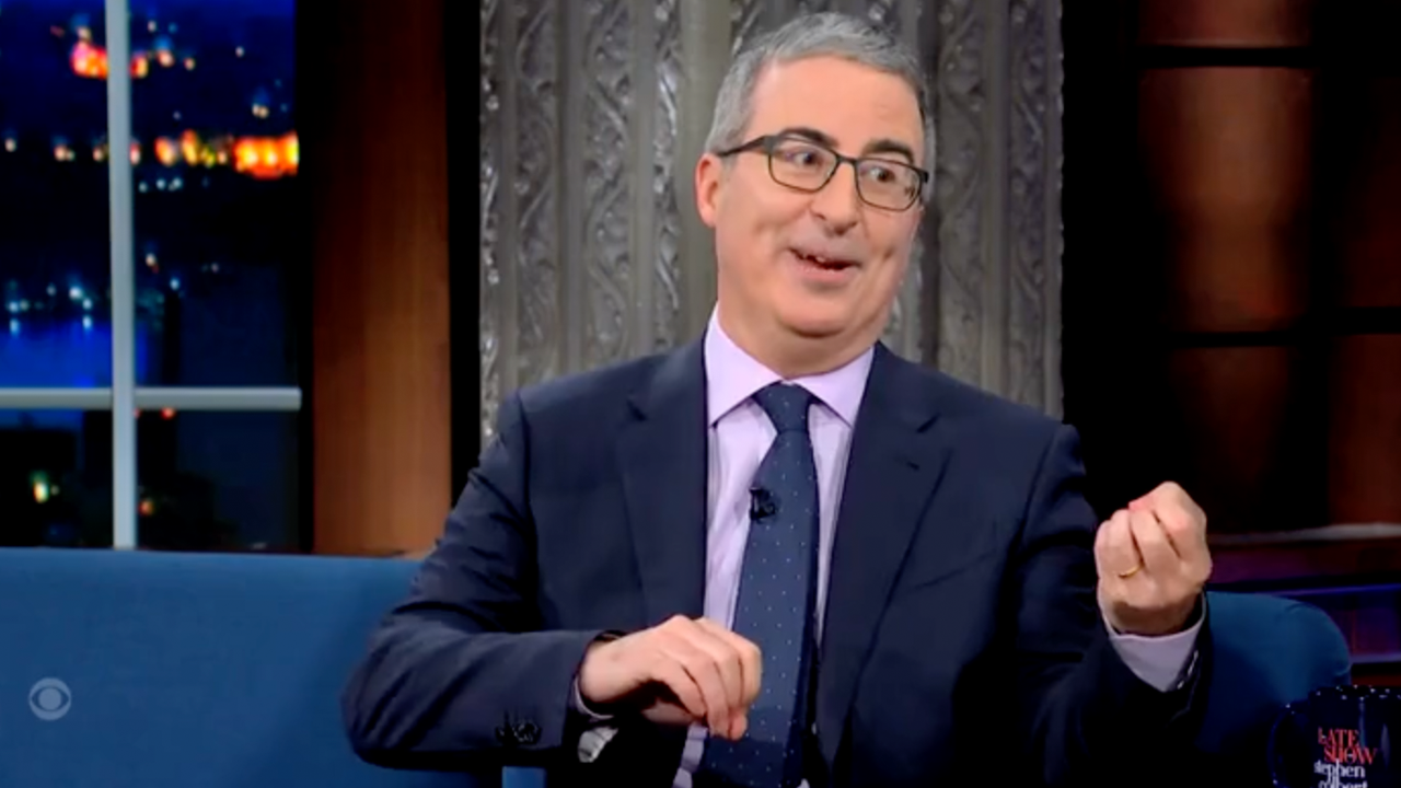 HBO host John Oliver compares Trump’s America to sinking Titanic