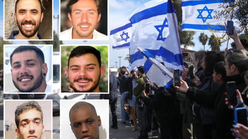 Hamas frees six Israeli hostages — with 2 held for 10 years