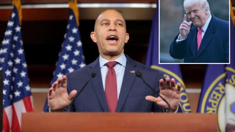 House Dem leader Hakeem Jeffries demurs when asked about Dems’ terrible polls and listlessness