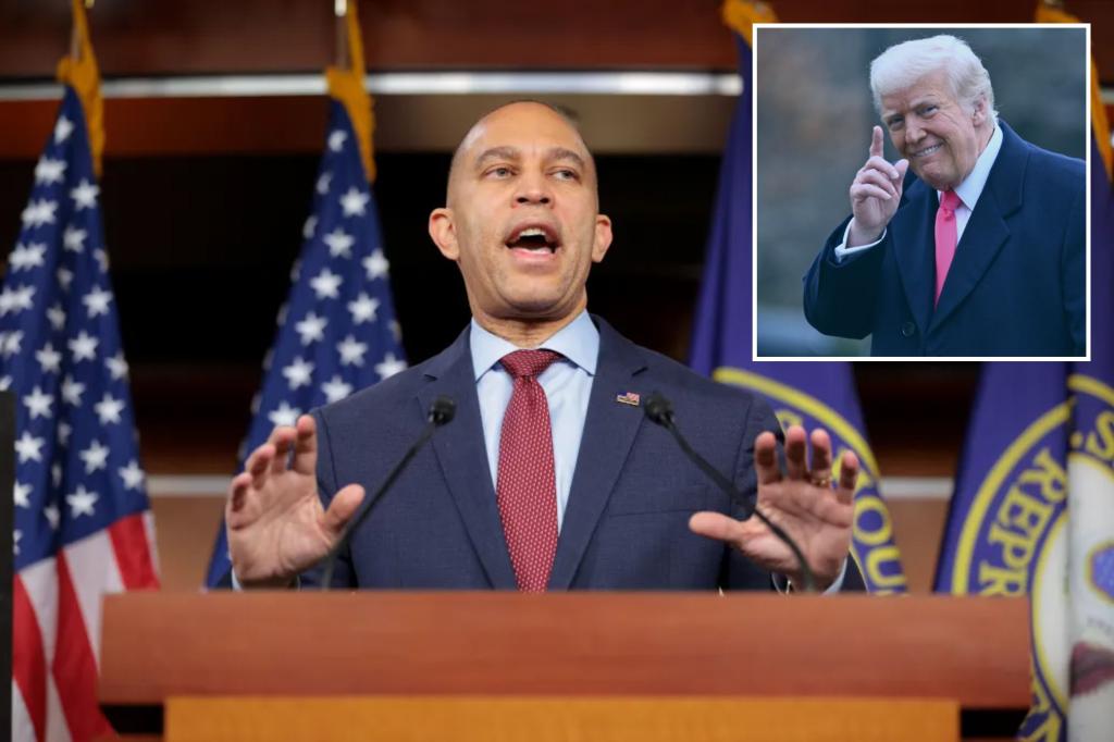 House Dem leader Hakeem Jeffries demurs when asked about Dems’ terrible polls and listlessness