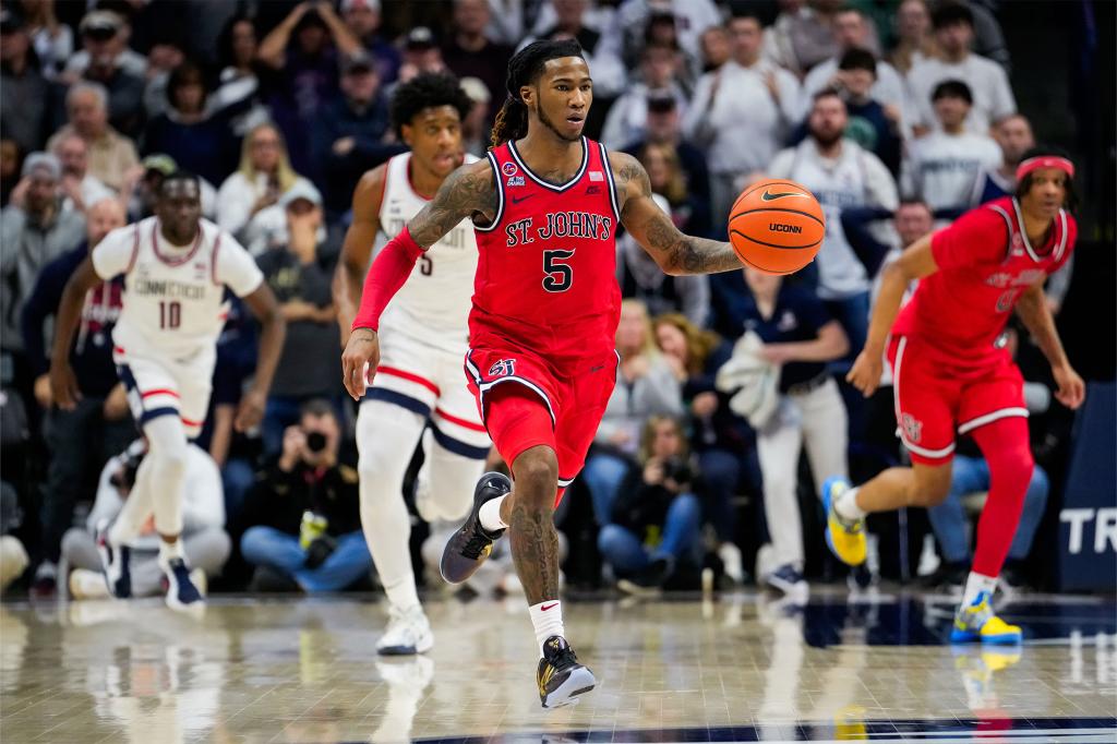 How to watch St. John’s vs UConn men’s basketball for free