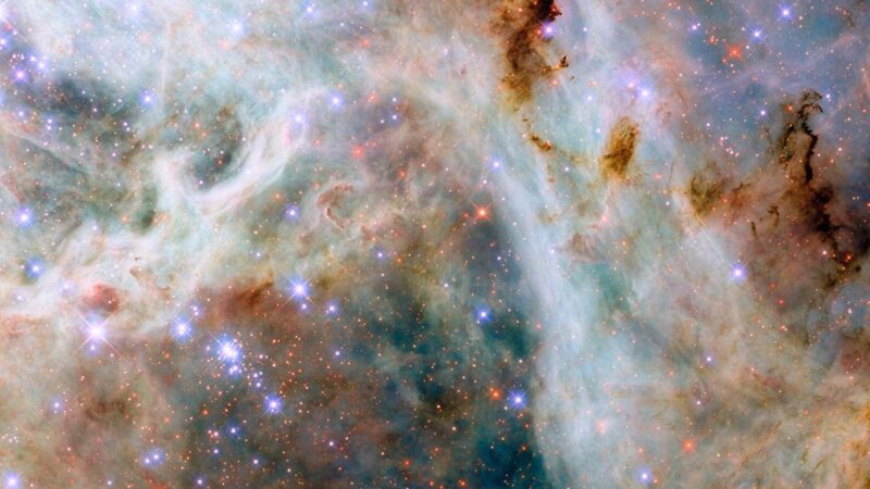 Hubble Captures a Cosmic Cloudscape