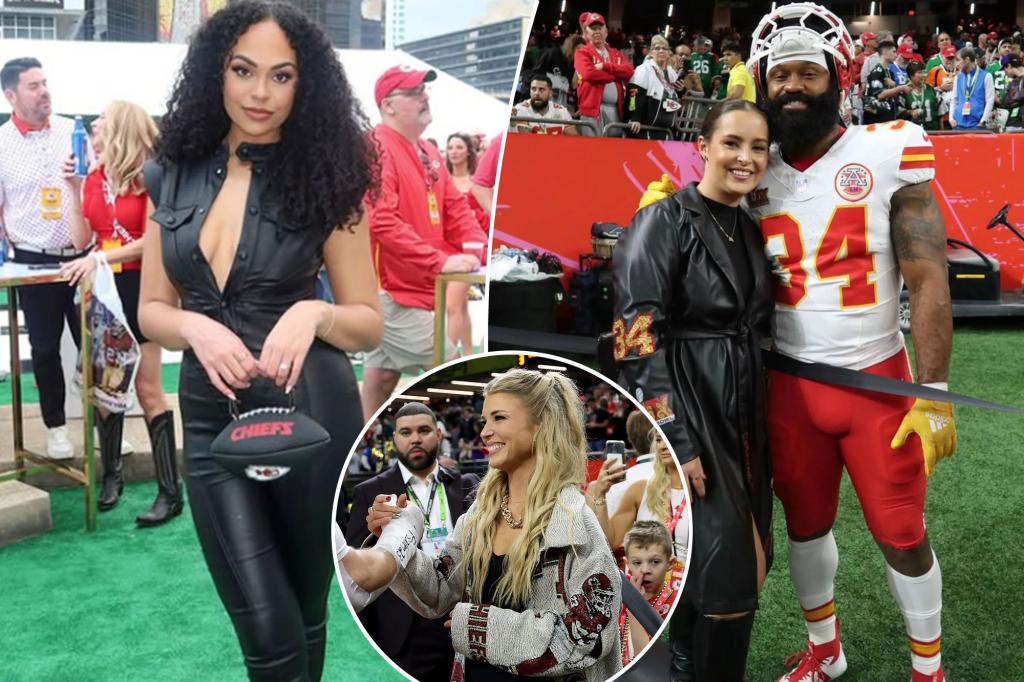 Inside the Chiefs WAGs’ glam room ahead of Super Bowl 2025