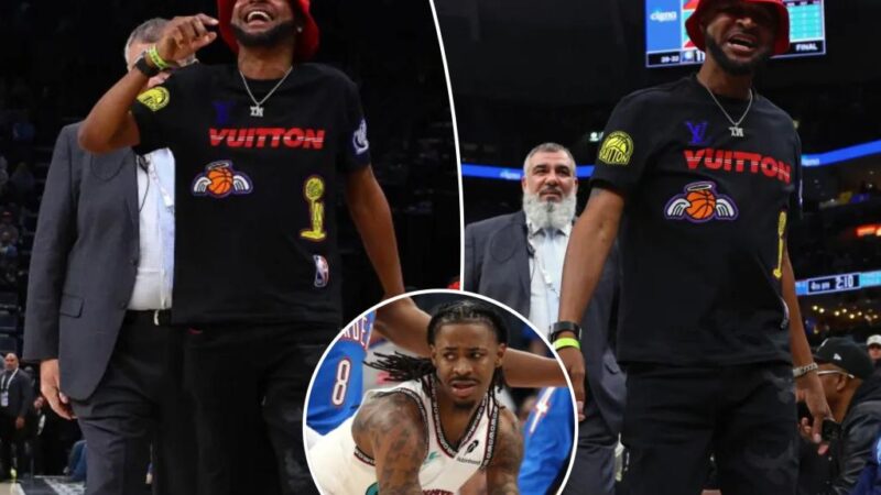 Ja Morant’s dad Tee ejected for yelling at refs: ‘The fix is in!’