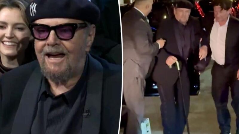 Jack Nicholson, 87, makes rare public appearance during ‘SNL 50’ anniversary special