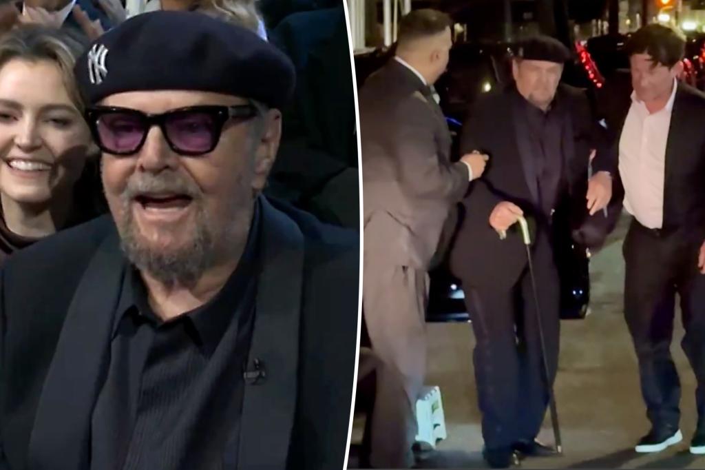 Jack Nicholson, 87, makes rare public appearance during ‘SNL 50’ anniversary special