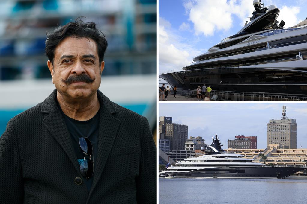 Jaguars owner Shad Khan’s flashy $360M megayacht steals the show ahead of Super Bowl 2025