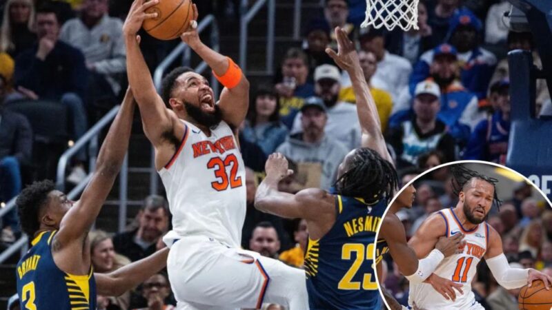 Jalen Brunson’s foul woes don’t stop Knicks from impressive rout of Pacers