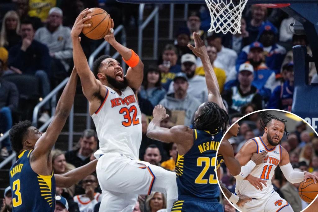 Jalen Brunson’s foul woes don’t stop Knicks from impressive rout of Pacers