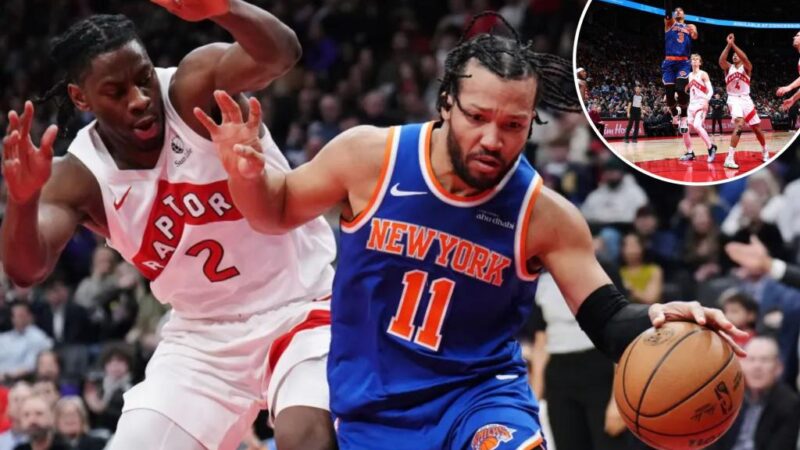 Jalen Brunson’s late heroics help Knicks fend off pesky Raptors