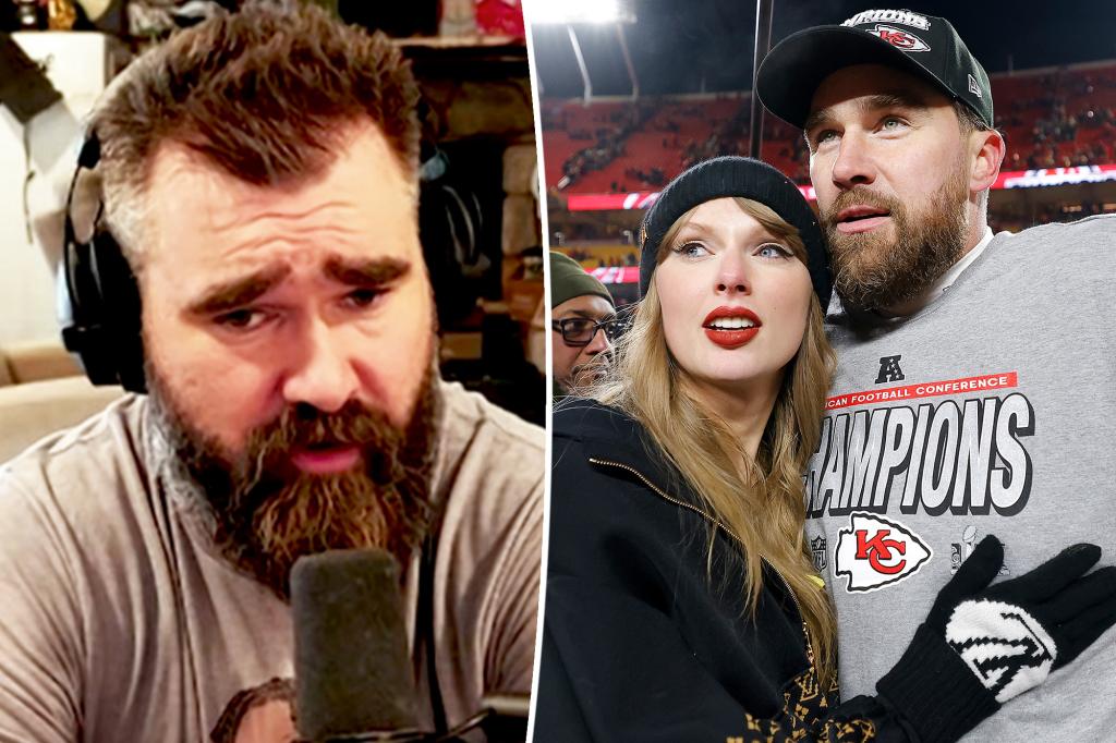 Jason Kelce knew Travis was serious about Taylor Swift from the get go: ‘This felt different’