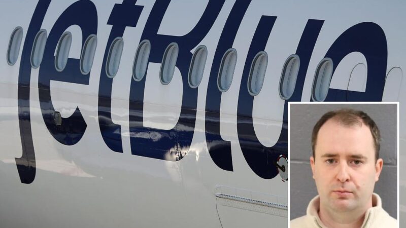 JetBlue pilot hauled off plane on child sex warrant moments before flying from Boston to Paris