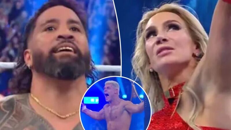 Jey Uso, Charlotte Flair win