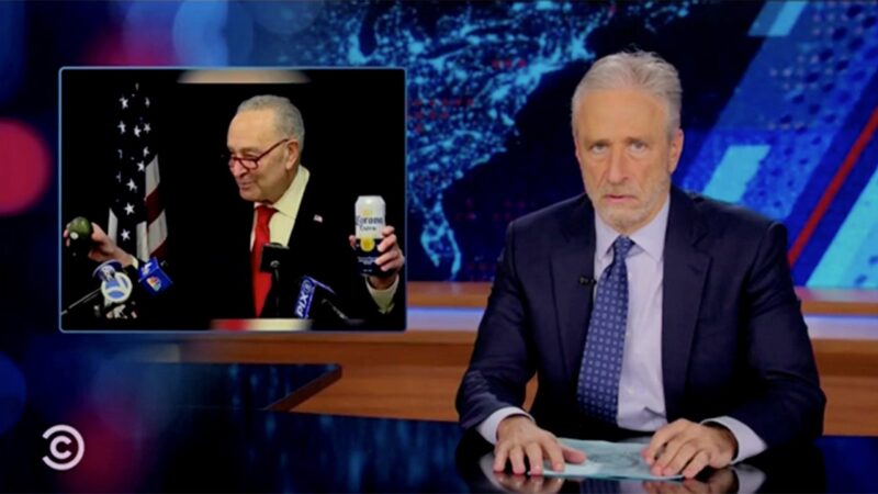 Jon Stewart tells Dems to stop relying on Chuck Schumer to counter Trump