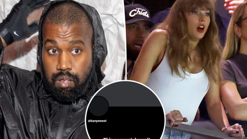 Kanye West dramatically quits X after Super Bowl 2025 jibe at Taylor Swift