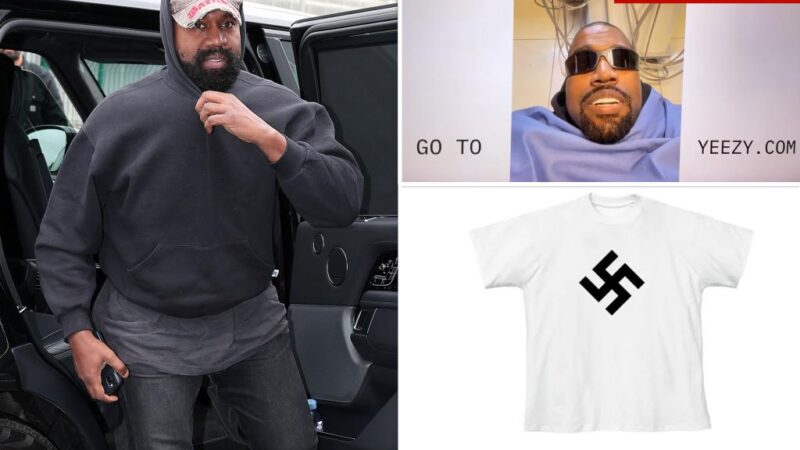 Kanye West tricked ad agency with Super Bowl commercial selling swastika T-shirt: report